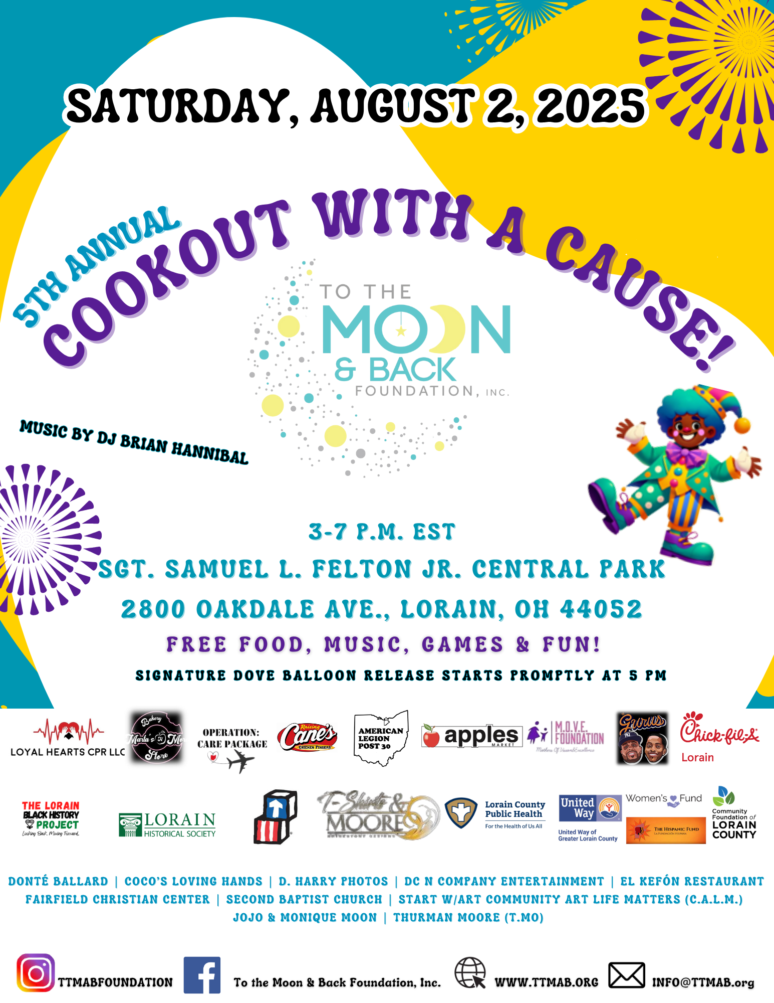 Cookout with a Cause: August 2, 2025