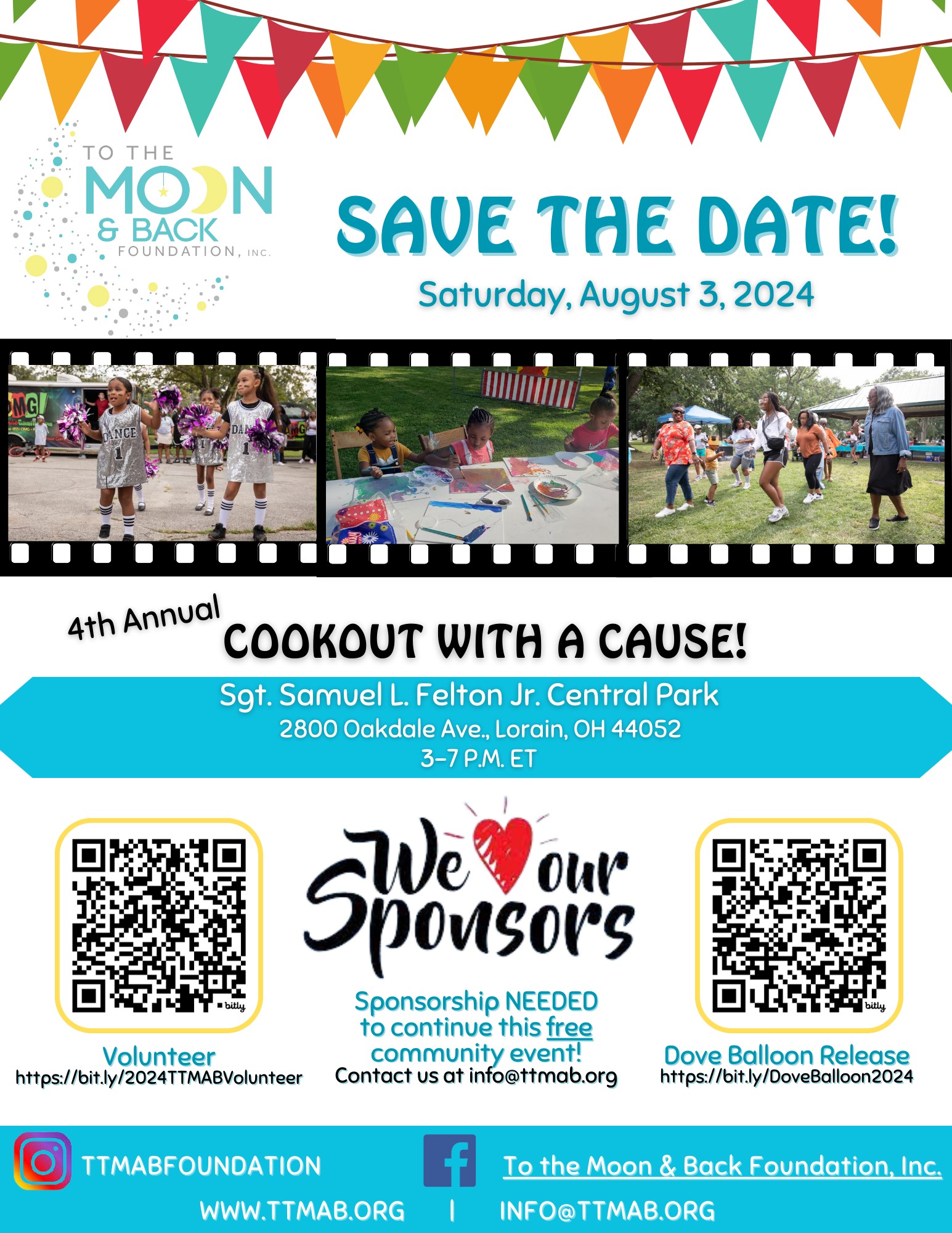 Cookout with a Cause: August 3, 2024